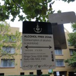 Alcohol free zone, Kings Cross, Sydney