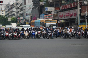 Bangkok motor bikes